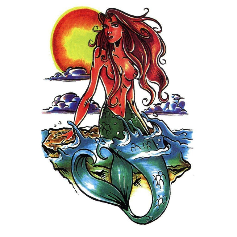 Tatouage éphémère : Mermaid - ArtWear Tattoo - Tatouage temporaire
