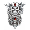 Tatouage éphémère : Death Shield - ArtWear Tattoo - Tatouage temporaire