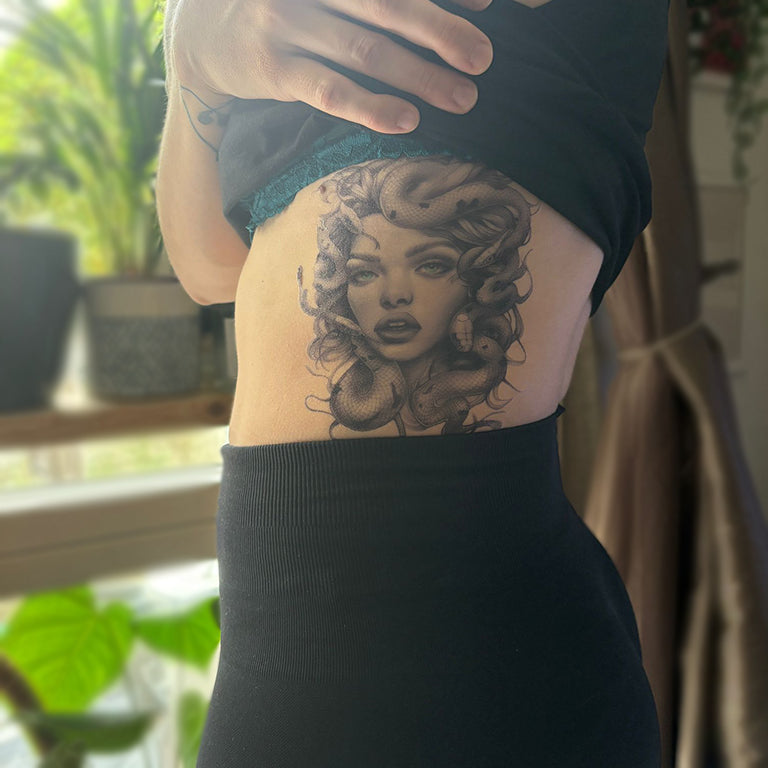 Temporary tattoo "Medusa"