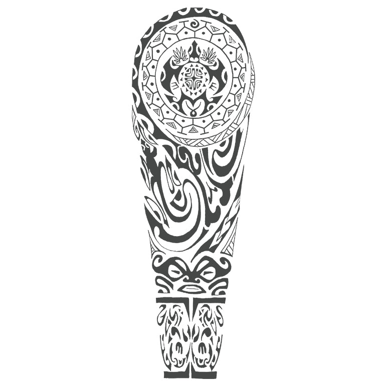 Temporary tattoo "Maori Sleeve V2"