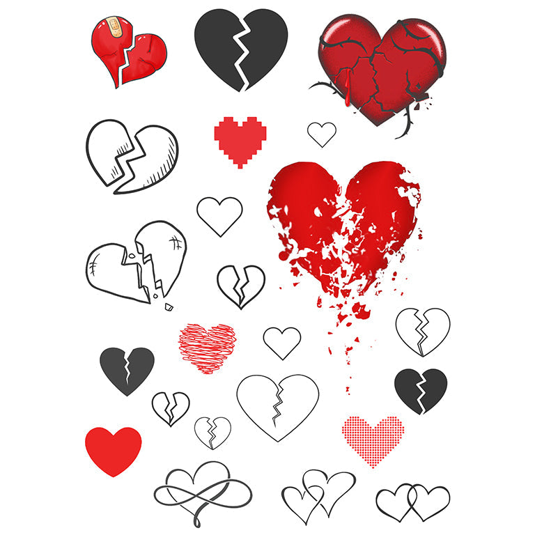 Heart Broken Tattoo Images  Browse 1204 Stock Photos Vectors and Video   Adobe Stock