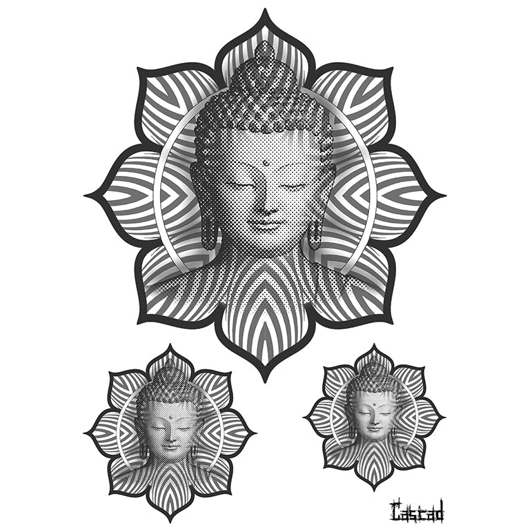 Buddha - by CASCAD.