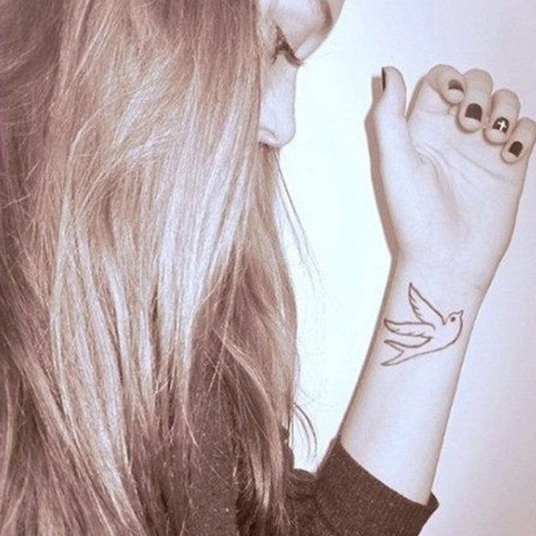 Tatouage éphémère : 2 Sparrows - Pack - ArtWear Tattoo - Tatouage temporaire