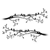 Tatouage éphémère : Birds on Branch - Pack - ArtWear Tattoo - Tatouage temporaire