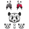 Tatouage éphémère : Panda Gang - ArtWear Tattoo - Tatouage temporaire