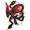 Tatouage éphémère : The Colorful Phoenix - ArtWear Tattoo - Tatouage temporaire