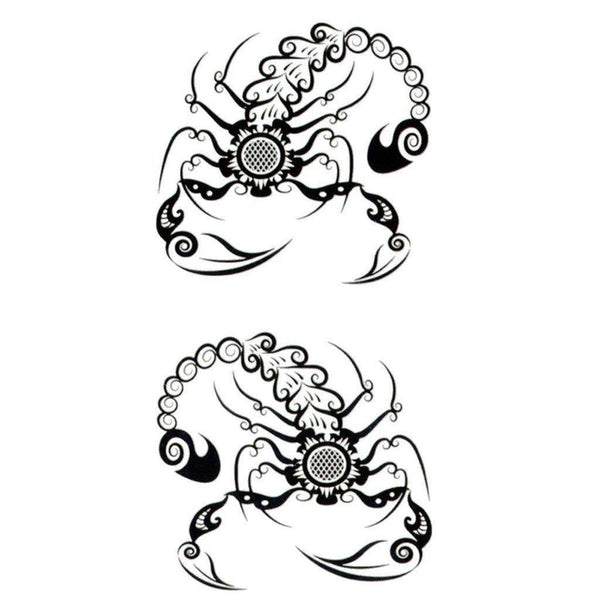 scorpion tattoo stencil
