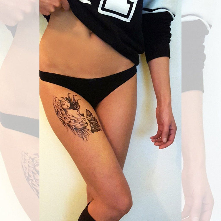 Tatouage éphémère : Angel Tear - ArtWear Tattoo - Tatouage temporaire