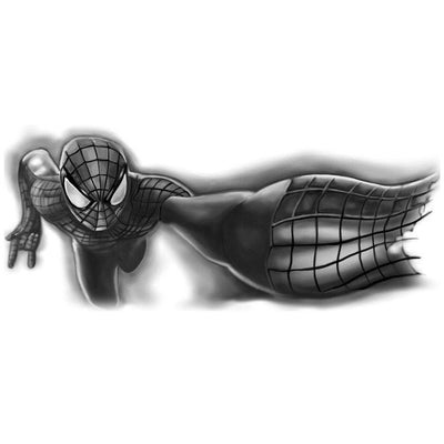 Spiderman tattoo design vector illustration 26261578 Vector Art at Vecteezy