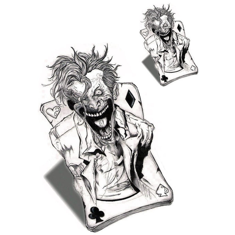 Tatouage éphémère : Joker - Pack - ArtWear Tattoo - Tatouage temporaire