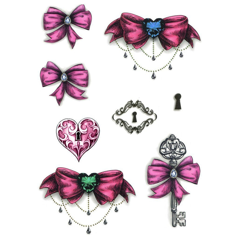 Tatouage éphémère : Knot & Key - Pack - ArtWear Tattoo - Tatouage temporaire