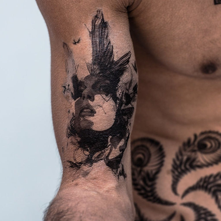 Tatouage éphémère : Like a Bird Arty - ArtWear Tattoo - Tatouage temporaire