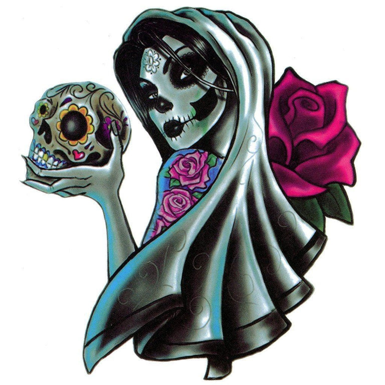 Big Santa Muerte & The Rose