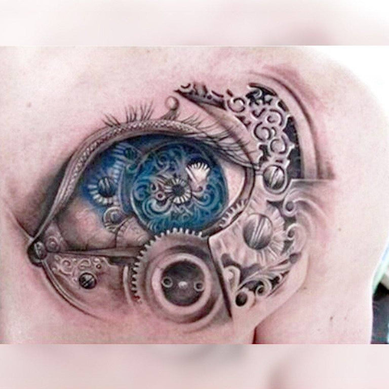 Eye clock tattoo done by Sile Sanda. | Clock tattoo, Eye tattoo, Tattoo  trends
