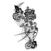 Tatouage éphémère : Laced Swallow - ArtWear Tattoo - Tatouage temporaire