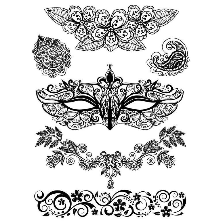 Tatouage éphémère : Venitian Lace - Pack - ArtWear Tattoo - Tatouage temporaire