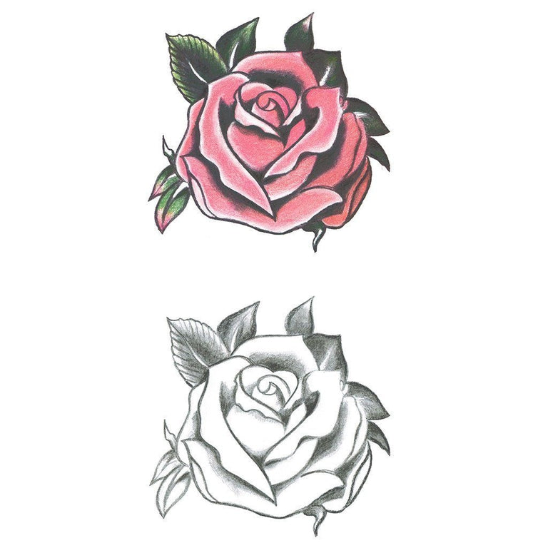 Temporary tattoo "Amazing Roses - Pack"