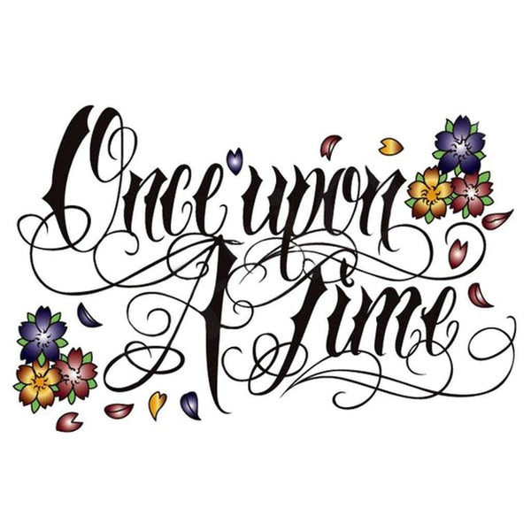 calligraphy once upon a time