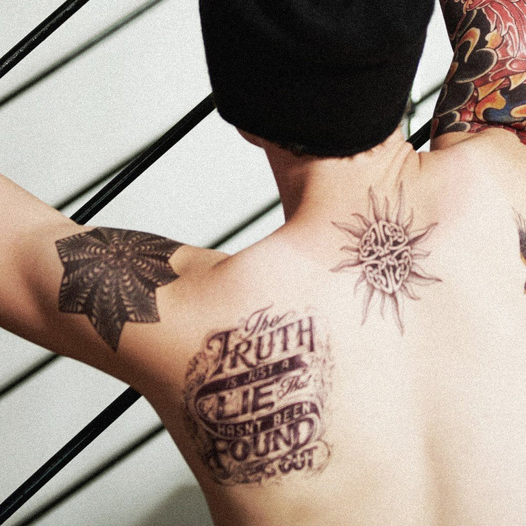 Tatouage éphémère : Truth & Lie - ArtWear Tattoo - Tatouage temporaire
