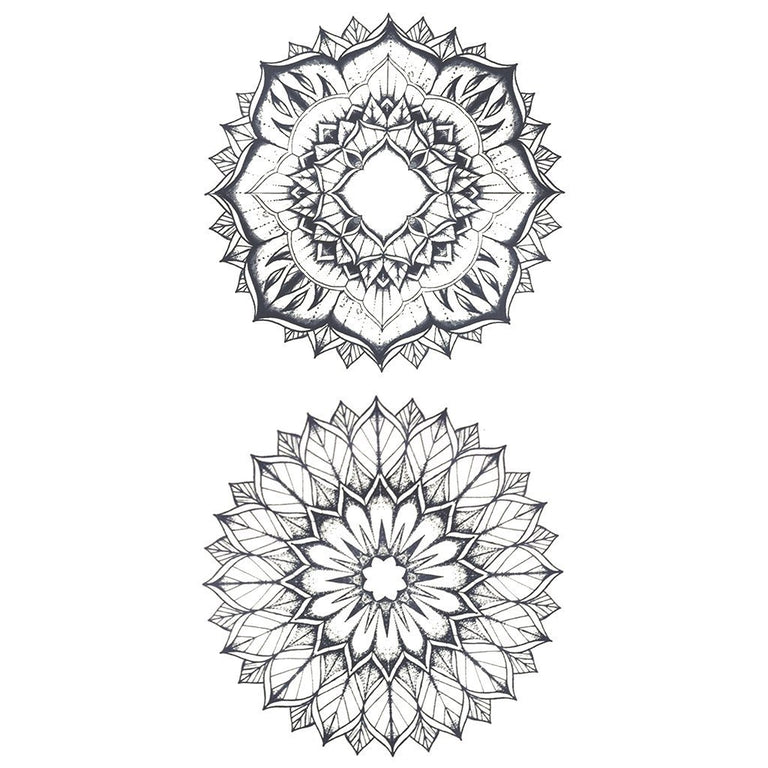 Tatouage éphémère : Mandala V2 - Pack - ArtWear Tattoo - Tatouage temporaire