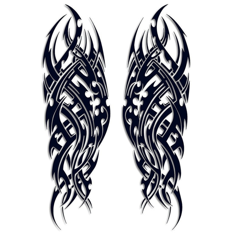 Tatouage éphémère : Double Tribal - Pack - ArtWear Tattoo - Tatouage temporaire