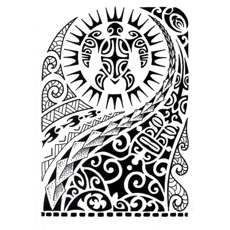 Tatouage éphémère : Maori 3 - ArtWear Tattoo - Tatouage temporaire