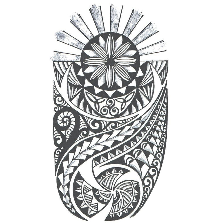 Tatouage éphémère : New Maori V2 - ArtWear Tattoo - Tatouage temporaire