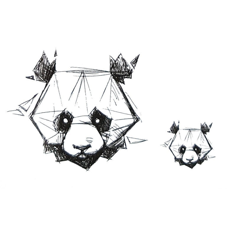 Tatouage éphémère : Lil Panda - ArtWear Tattoo - Tatouage temporaire