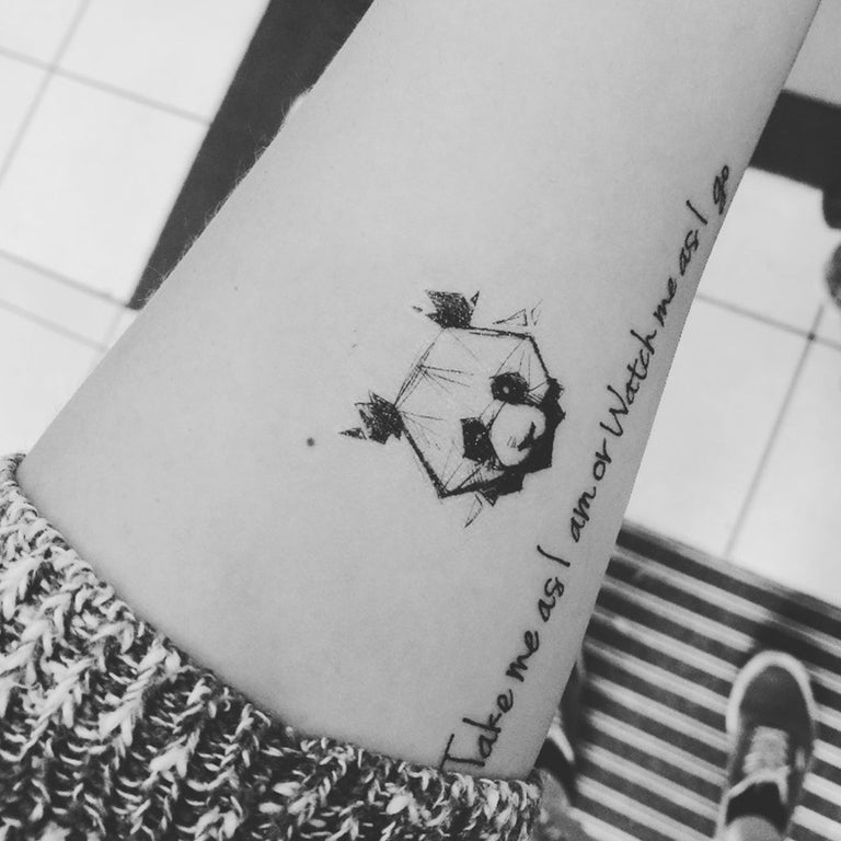 Tatouage éphémère : Lil Panda - ArtWear Tattoo - Tatouage temporaire