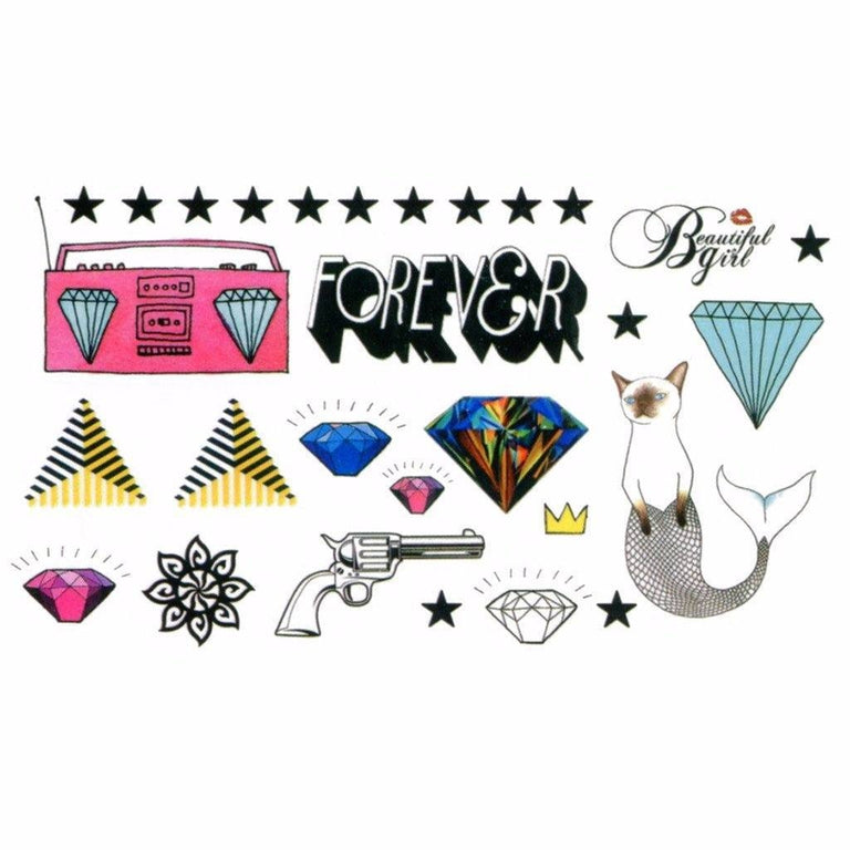 Tatouage éphémère : Stick & Poke - Pack - ArtWear Tattoo - Tatouage temporaire