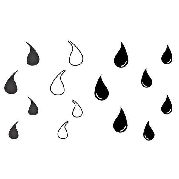 Tear Drop Tear Drop Tattoo