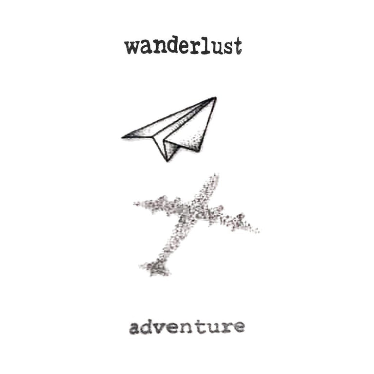 Tatouage éphémère : Wanderlust - ArtWear Tattoo - Tatouage temporaire