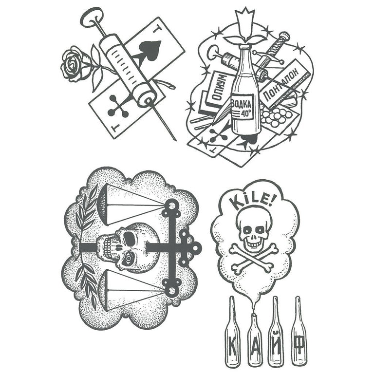 Russian Prison Tattoos - Pack.