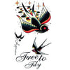 Tatouage éphémère : Sparrow - Pack - ArtWear Tattoo - Tatouage temporaire