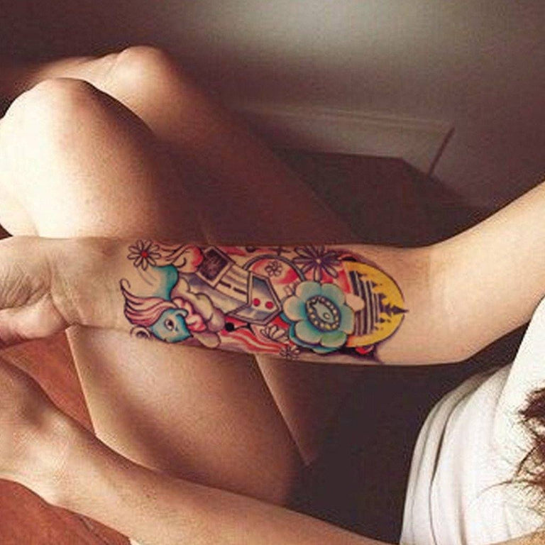 Tatouage éphémère : Sweet Wonderland - ArtWear Tattoo - Tatouage temporaire