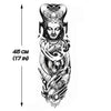 Tatouage éphémère : Buddha Sleeve - ArtWear Tattoo - Tatouage temporaire