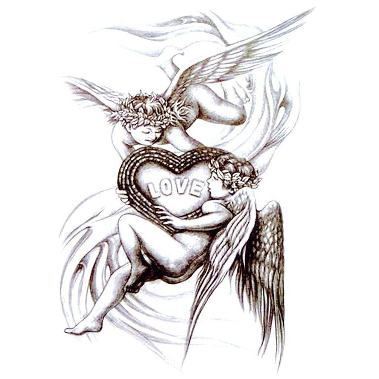 Tatouage éphémère : Loved by the Angels - ArtWear Tattoo - Tatouage temporaire