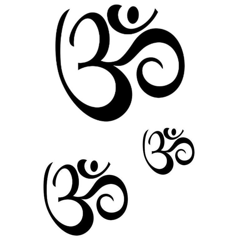 Tatouage éphémère : Om/Aum - Pack - ArtWear Tattoo - Tatouage temporaire