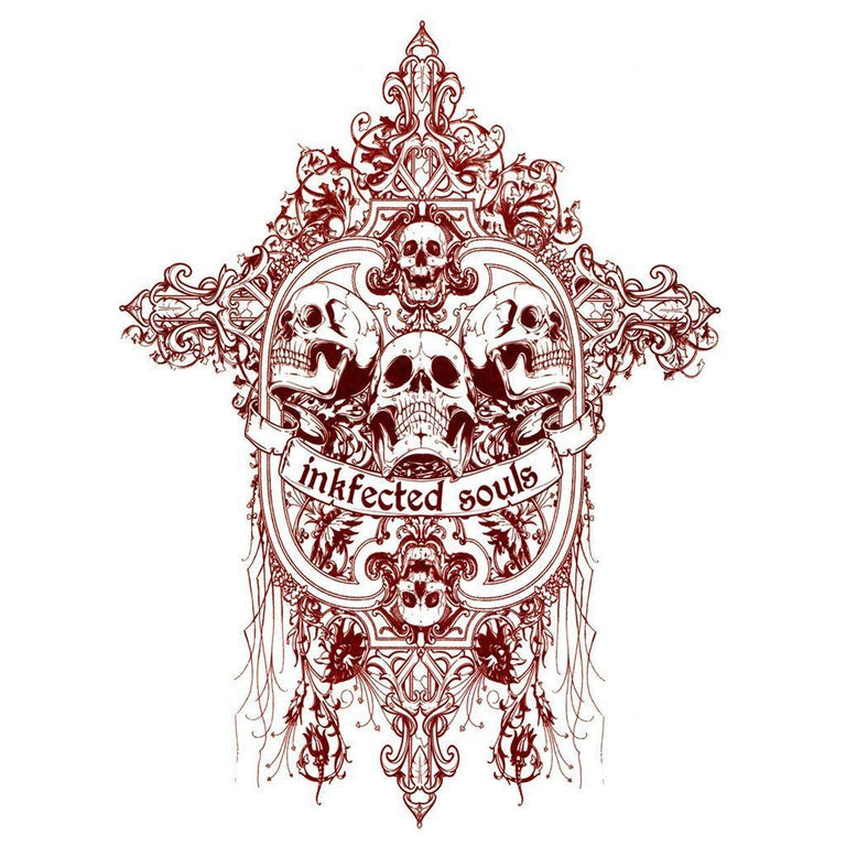 Tatouage éphémère : Inkfected Souls - ArtWear Tattoo - Tatouage temporaire