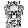 Tatouage éphémère : Latin Skull - ArtWear Tattoo - Tatouage temporaire