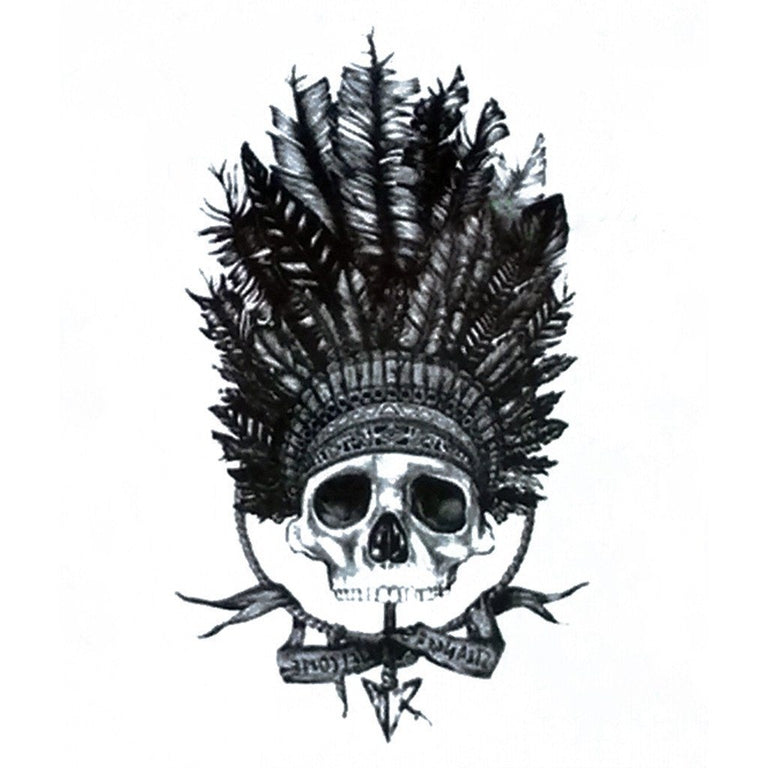 Indian Skull Tattoos Images – Browse 5,135 Stock Photos, Vectors, and Video  | Adobe Stock