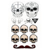 Tatouage éphémère : Mini Skulls - Pack - ArtWear Tattoo - Tatouage temporaire