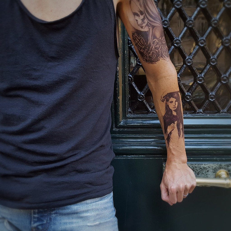 Tatouage éphémère : Prayer for the Dead - ArtWear Tattoo - Tatouage temporaire