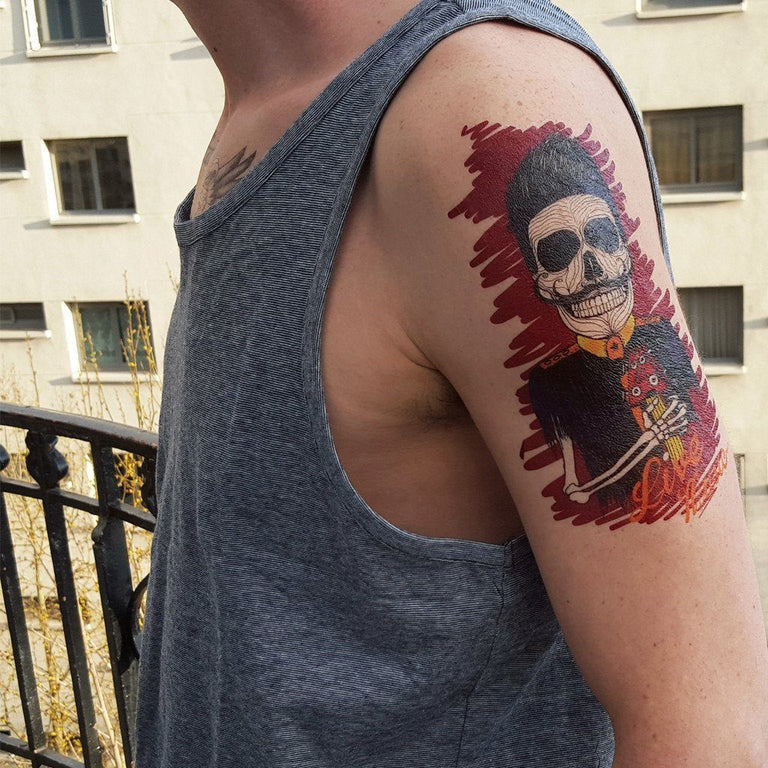 Tatouage éphémère : Rock n' Roll - ArtWear Tattoo - Tatouage temporaire