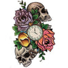 Tatouage éphémère : Skull Party Beach - ArtWear Tattoo - Tatouage temporaire