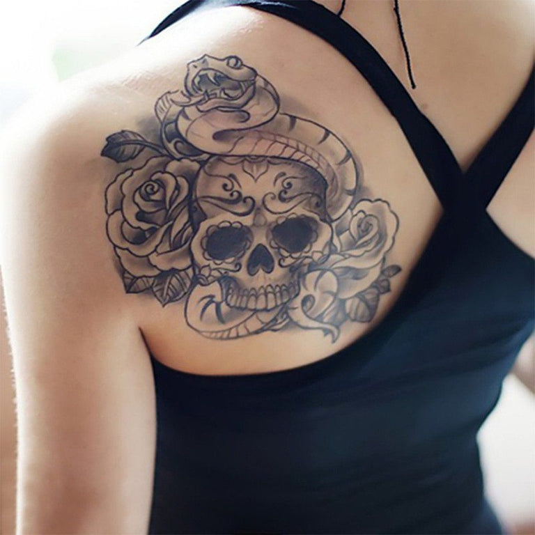 Tatouage éphémère : Snake Skull - Pack - ArtWear Tattoo - Tatouage temporaire