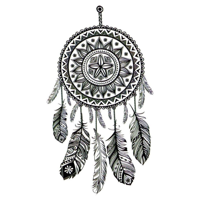 Tatouage éphémère : Beautiful Dreamcatcher - ArtWear Tattoo - Tatouage temporaire