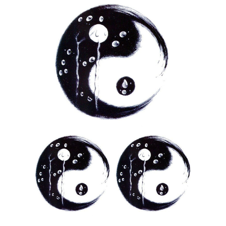 Tatouage éphémère : Yin & Yang - ArtWear Tattoo - Tatouage temporaire